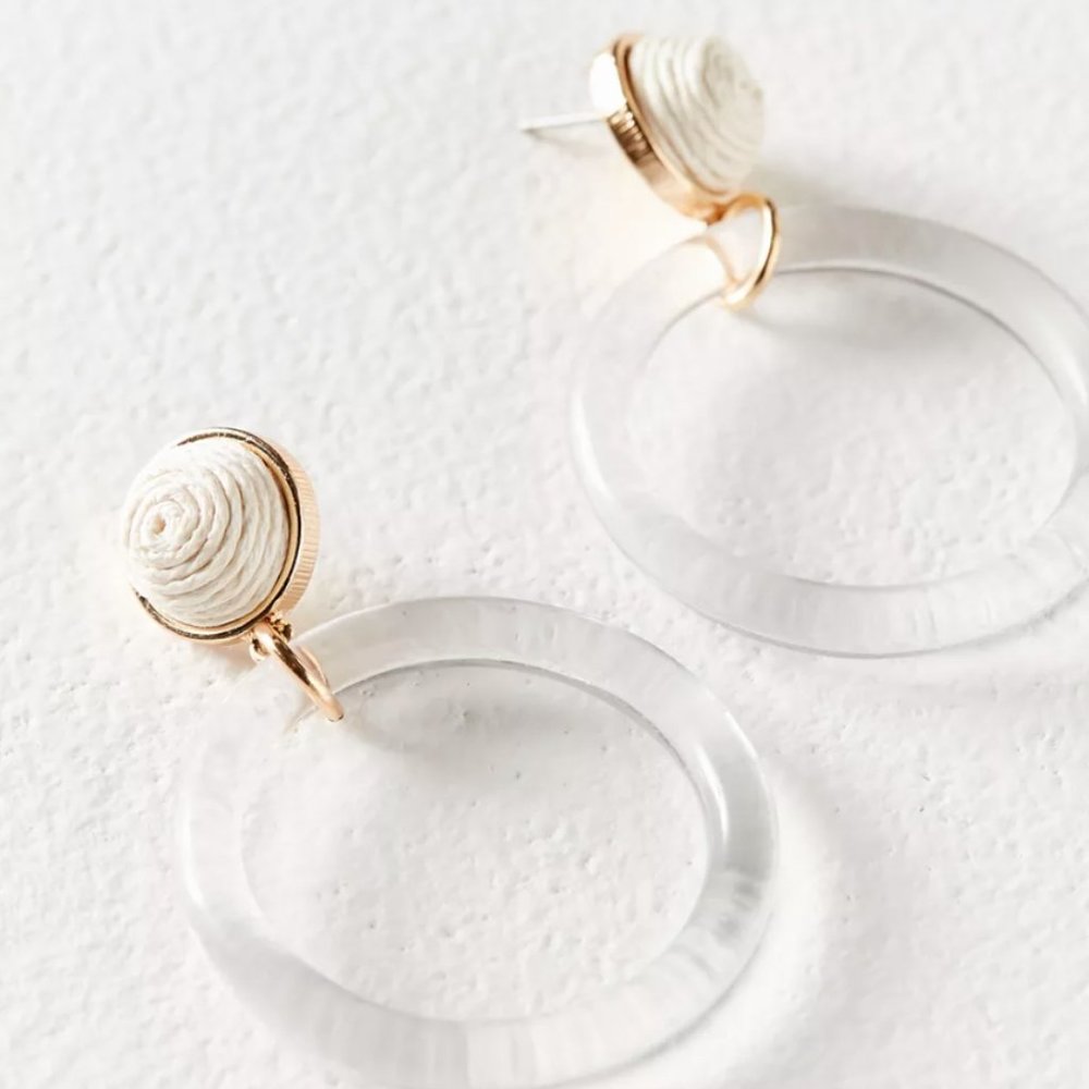 Nova Hoop Drop Earring